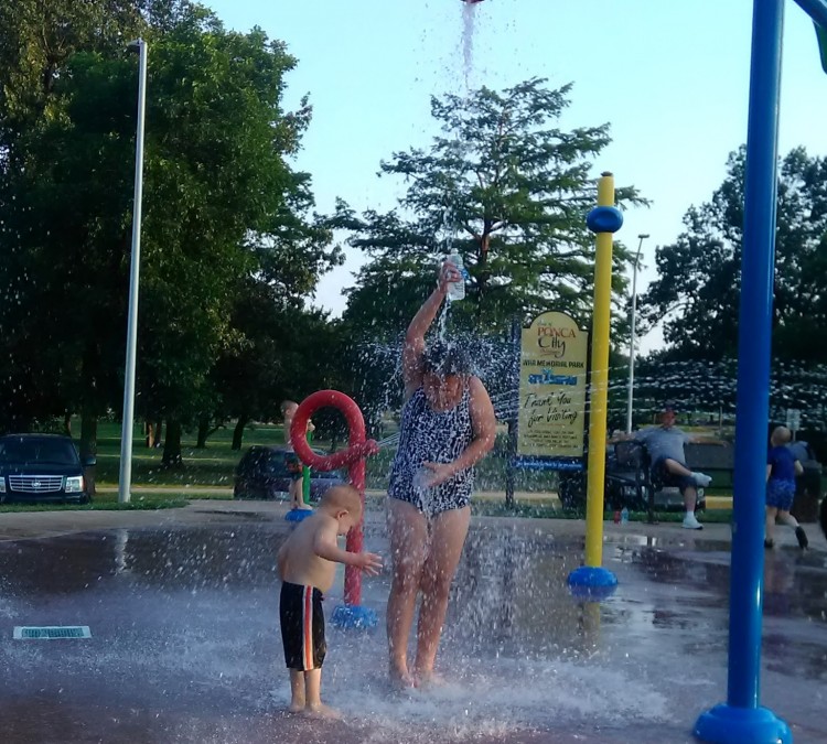 Splash Pad at War Memorial Park (Ponca&nbspCity,&nbspOK)